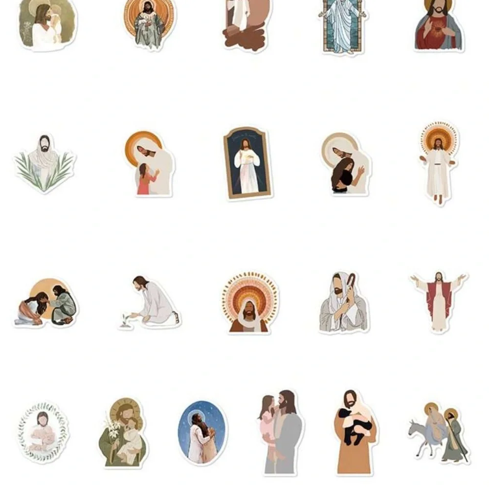 52pcs Jesus Christ Sticker Set - Picture 7 of 7